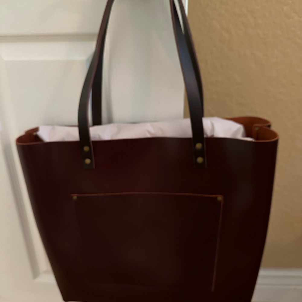 Portland Leather Goods oversized tote